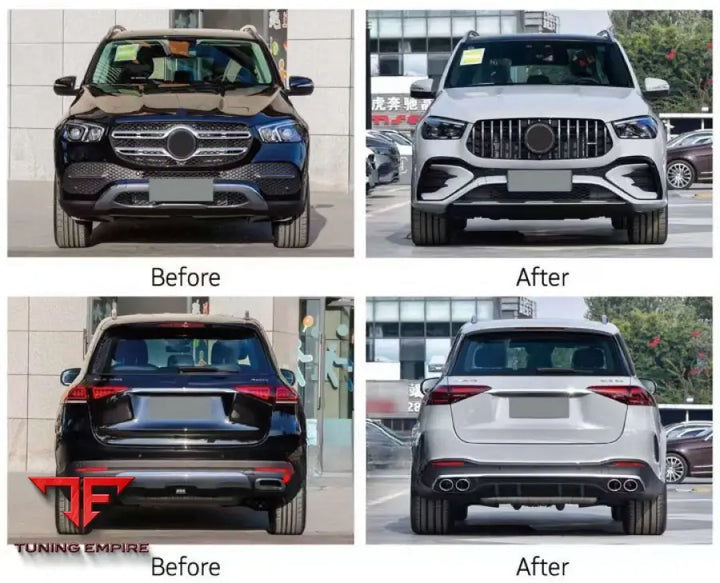MERCEDES-BENZ GLE53 V167 SUV FACELIFT 2023 + UPGRADE to GLE53 V167 AMG 2023 + CONVERSION BODY KIT