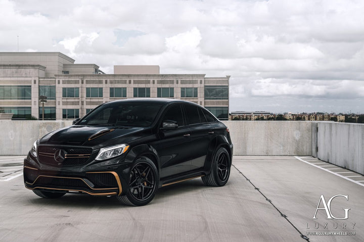 Mercedes-Benz GLE63 AMG on custom forged wheels