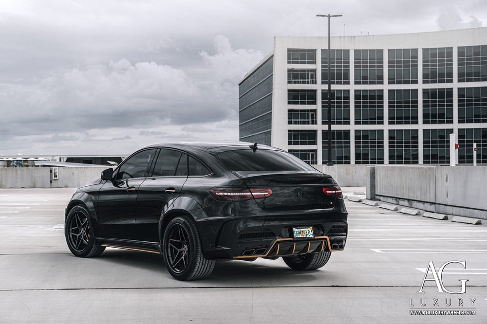 Mercedes-Benz GLE63 AMG on custom forged wheels