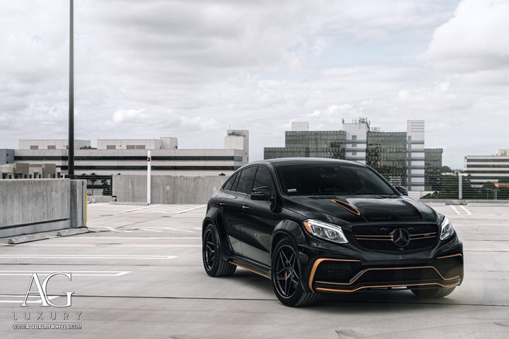 Mercedes-Benz GLE63 AMG on custom forged wheels