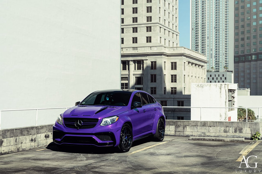 Mercedes-Benz GLE63 AMG Coupe on custom forged wheels