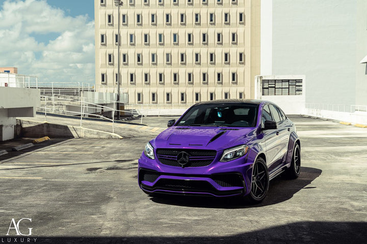 Mercedes-Benz GLE63 AMG Coupe on custom forged wheels