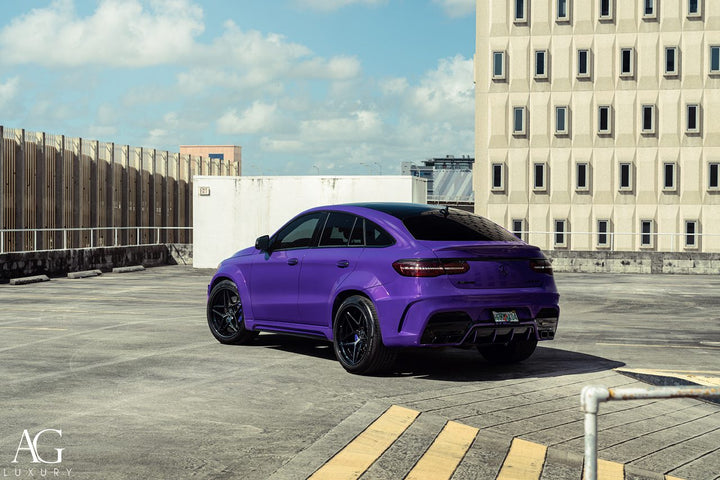 Mercedes-Benz GLE63 AMG Coupe on custom forged wheels