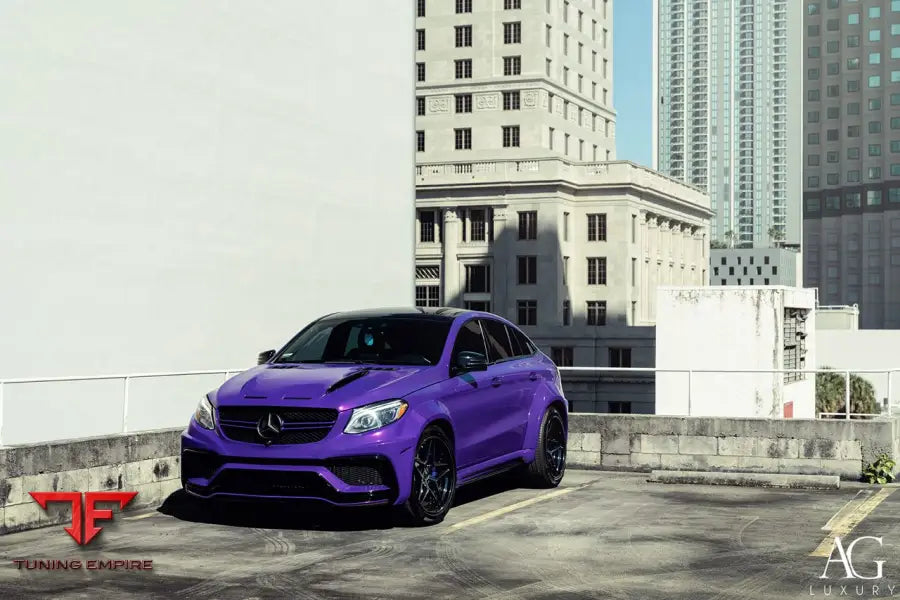 Mercedes-Benz GLE63 AMG Coupe on custom forged wheels