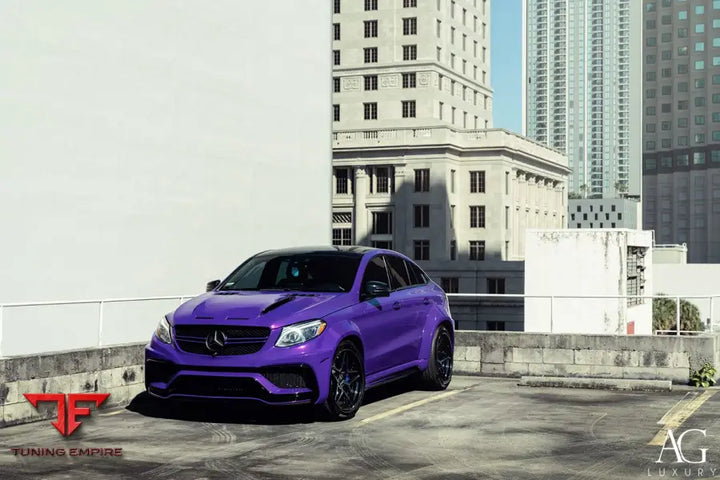 Mercedes-Benz GLE63 AMG Coupe on custom forged wheels