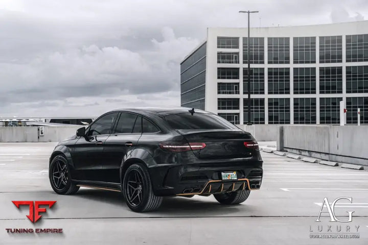Mercedes-Benz GLE63 AMG on custom forged wheels