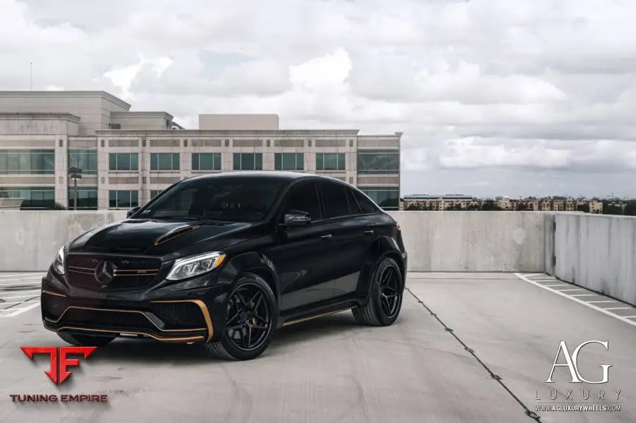 Mercedes-Benz GLE63 AMG on custom forged wheels