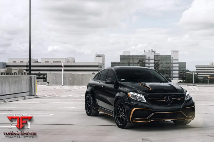 Mercedes-Benz GLE63 AMG on custom forged wheels