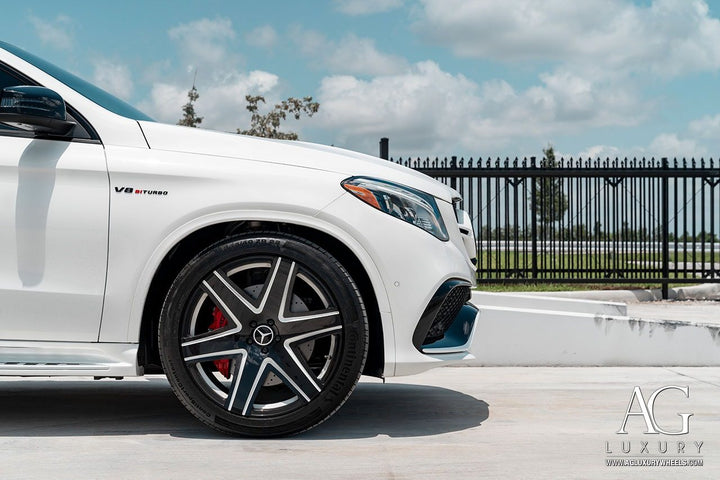 Mercedes-Benz GLE63S AMG Coupe on custom forged wheels