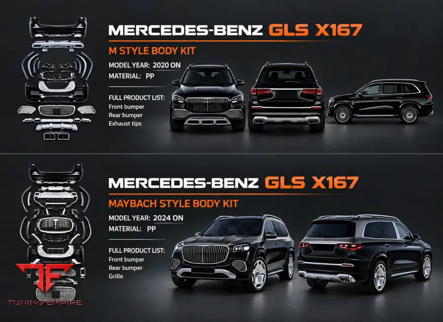 MERCEDES BENZ GLS 167 MAYBACH UPGRADE 2020+