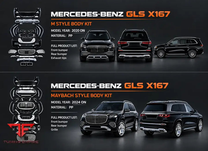 MERCEDES BENZ GLS 167 MAYBACH UPGRADE 2020+