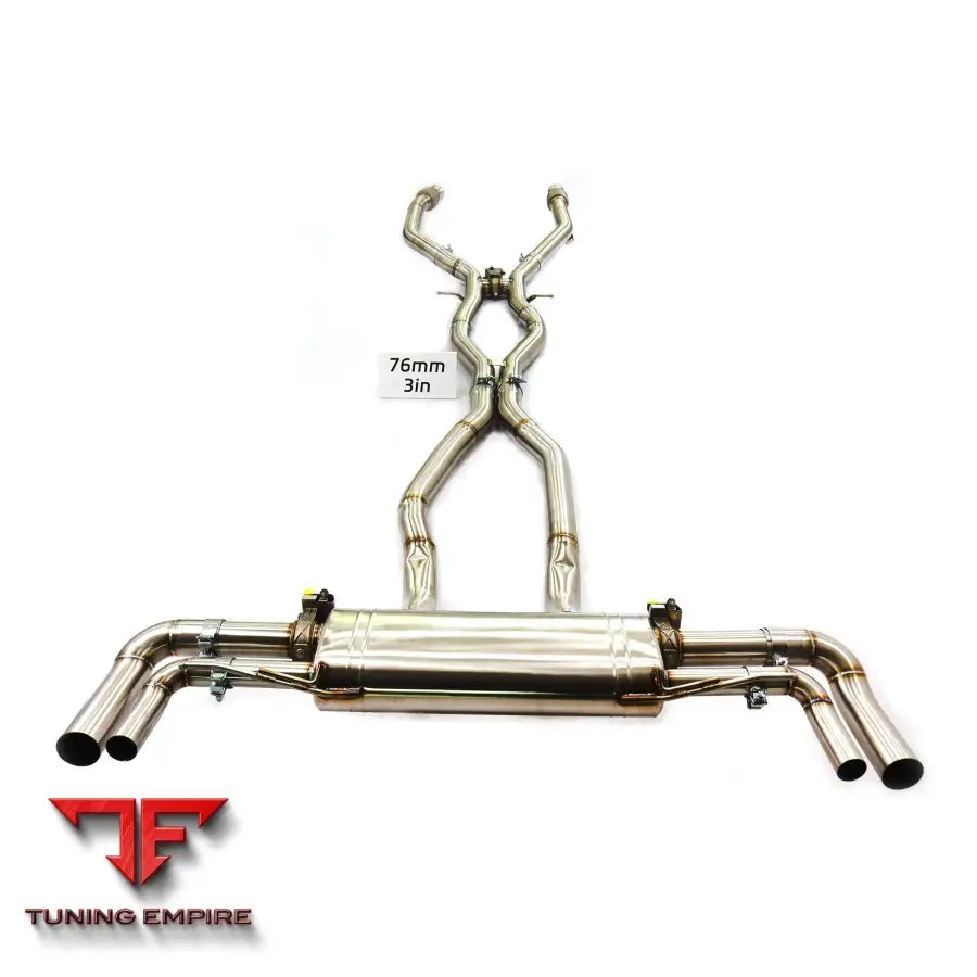 MERCEDES BENZ GLS-CLASS GLS63 X167 4.0T STAINLESS STEEL CATBACK RAZOR EXHAUST WITH MUFFLER VALVE