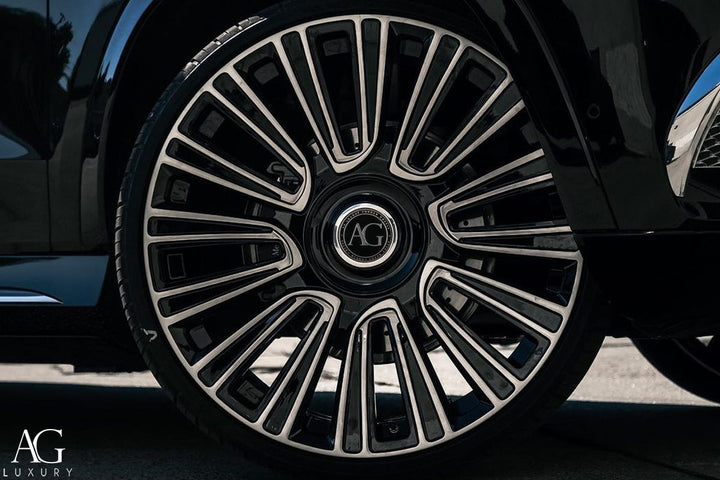 Mercedes-Benz GLS600 Maybach on custom forged wheels