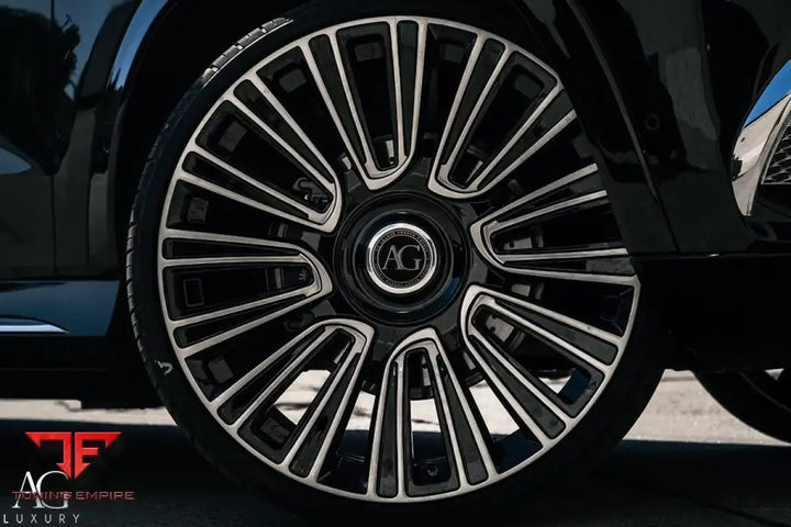 Mercedes-Benz GLS600 Maybach on custom forged wheels