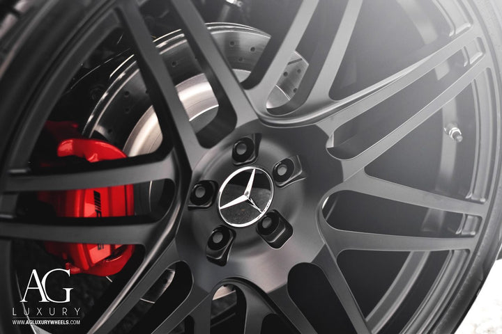 Mercedes-Benz GLS63 AMG on custom forged wheels