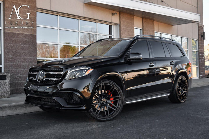 Mercedes-Benz GLS63 AMG on custom forged wheels