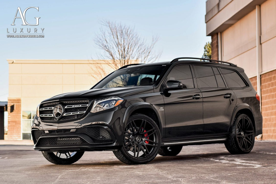Mercedes-Benz GLS63 AMG on custom forged wheels