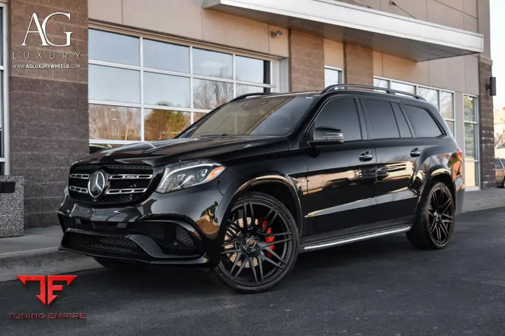 Mercedes-Benz GLS63 AMG on custom forged wheels