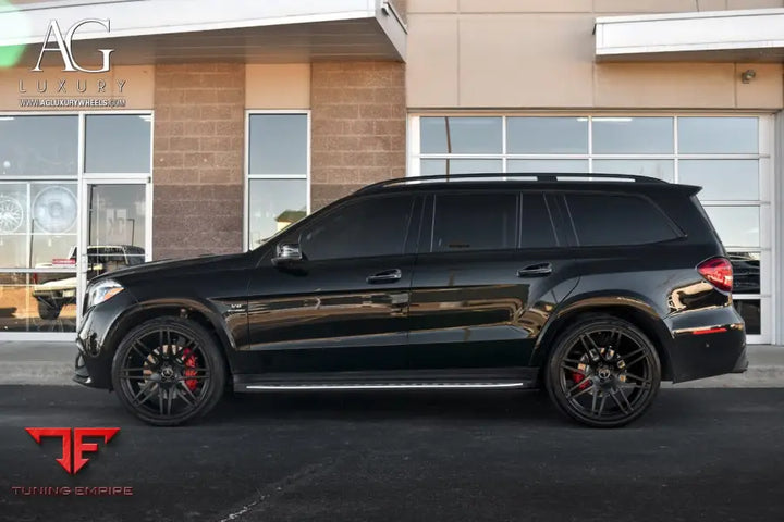 Mercedes-Benz GLS63 AMG on custom forged wheels