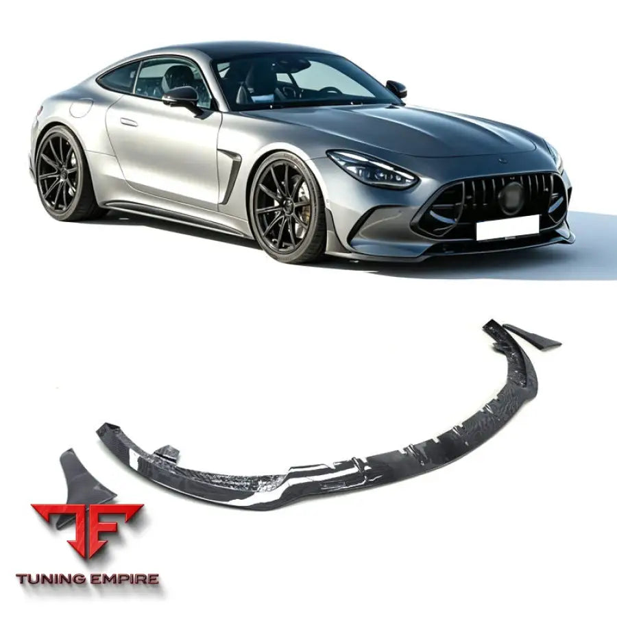 MERCEDES BENZ GT63S COUPE C192 CARBON FIBER FRONT BUMPER LIP