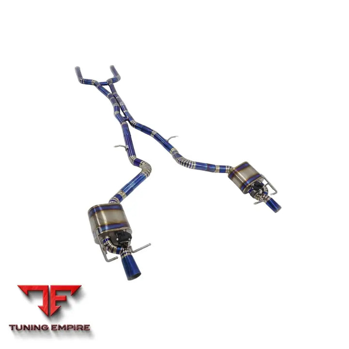 MERCEDES BENZ GT63S X290 TITANIUM CATBACK RAZOR EXHAUST WITH MUFFLER VALVE