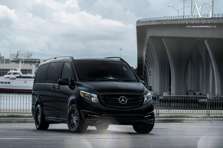 Mercedes-Benz Metris on custom forged wheels