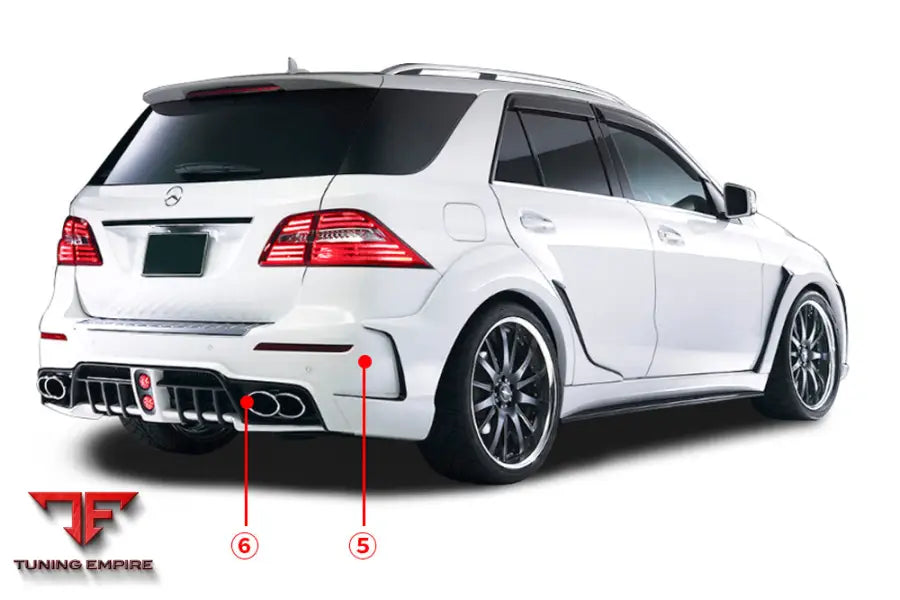 MERCEDES BENZ ML CLASS BODY KIT 2015-2018Y