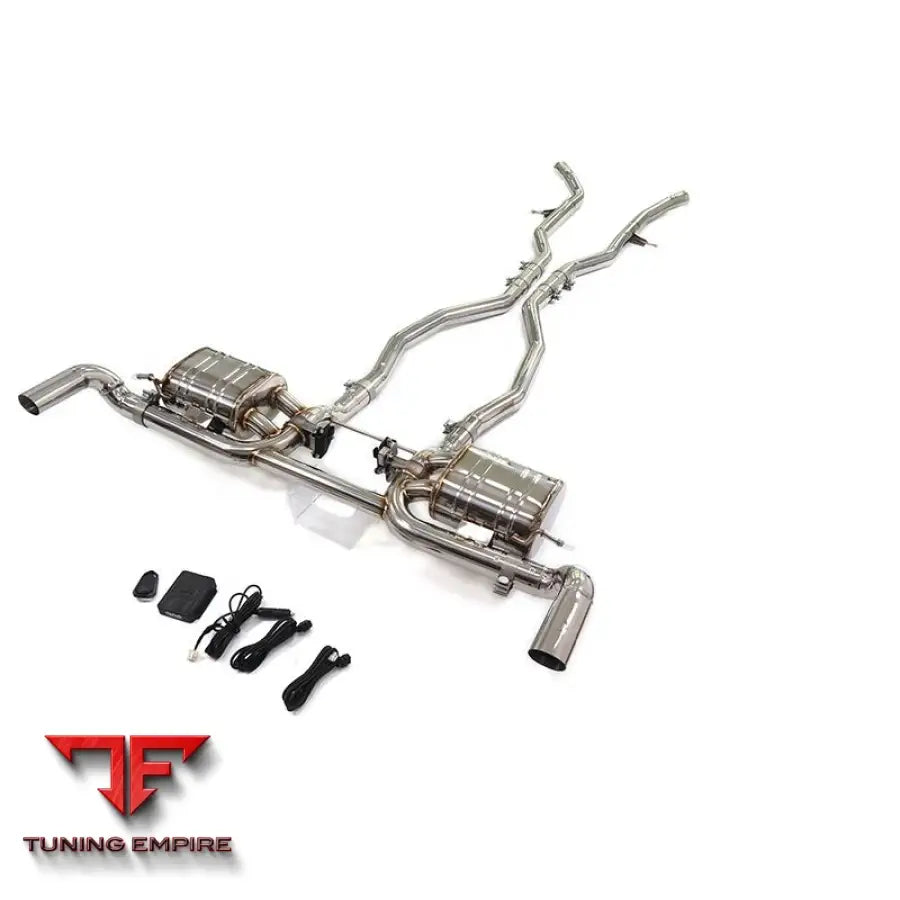 MERCEDES BENZ ML-CLASS ML400 W166 STAINLESS STEEL CATBACK RAZOR EXHAUST WITH MUFFLER VALVE