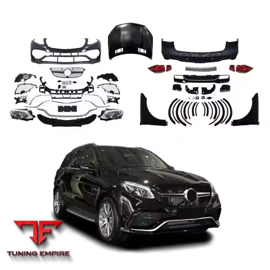 MERCEDES-BENZ ML CLASS W166 UPGRADE TO GLE63 AMG BODY KIT