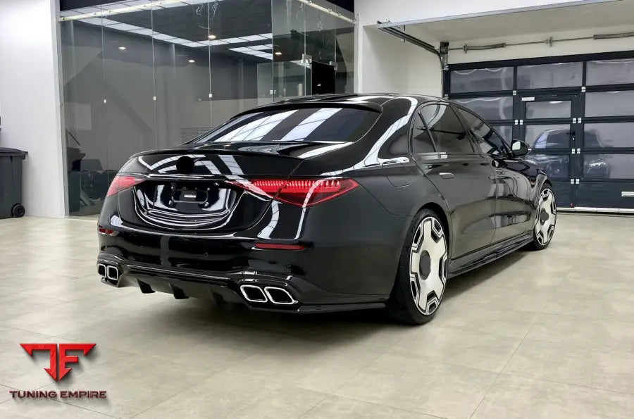 MERCEDES BENZ S CLASS AMG W223 2020 + BLACK AERO BODY KIT