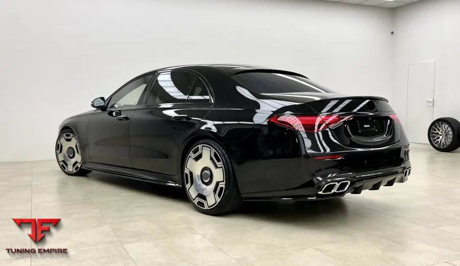 MERCEDES BENZ S CLASS AMG W223 2020 + BLACK AERO BODY KIT