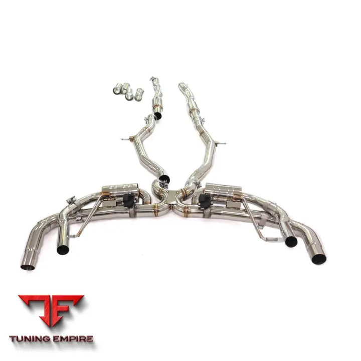 MERCEDES BENZ S-CLASS S63 COUPE C217 4.0T STAINLESS STEEL CATBACK RAZOR EXHAUST WITH MUFFLER VALVE