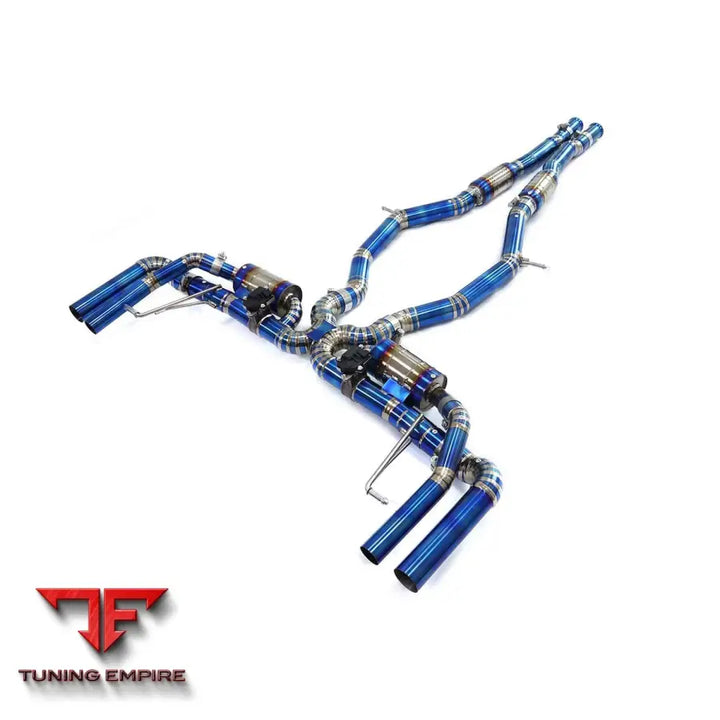 MERCEDES BENZ S-CLASS S63 COUPE C217 4.0T TITANIUM CATBACK RAZOR EXHAUST WITH MUFFLER VALVE