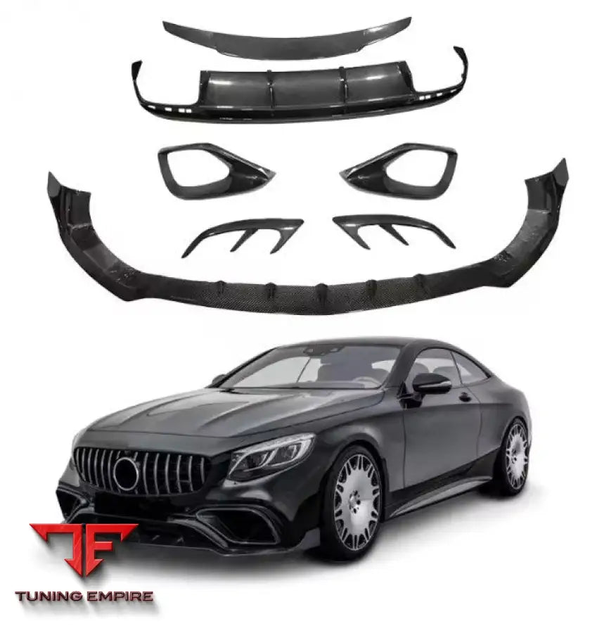 MERCEDES BENZ S CLASS W217 COUPE CARBON FIBER PARTS 2018Y