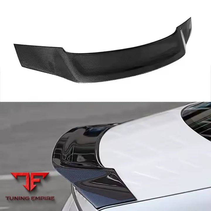 MERCEDES BENZ S CLASS W218 CARBON FIBER REAR WING SPOILER