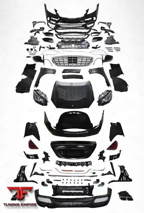MERCEDES-BENZ S-CLASS (W221) UPGRADE TO S63 W222 BODY KIT WITH LIGHTS