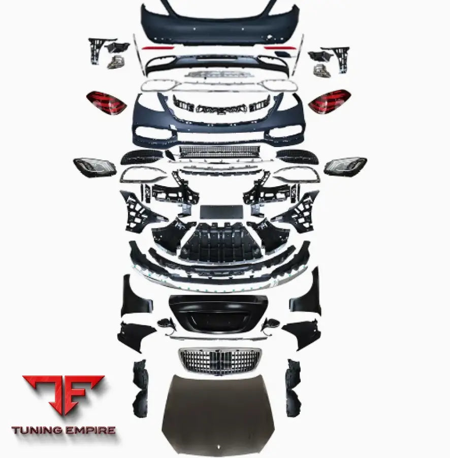 MERCEDES BENZ S CLASS W221 UPGRADE TO W222 MAYBACH BODY KIT