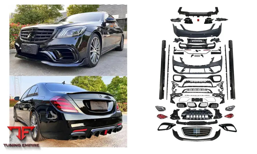 MERCEDES BENZ S-CLASS W222 OLD TO NEW S63 AMG STYLE B700 BODY KIT