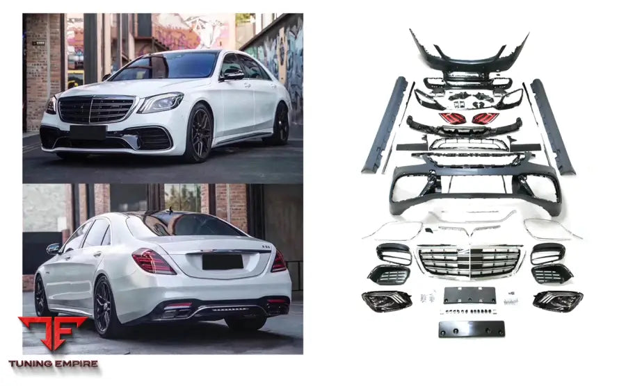 MERCEDES BENZ S-CLASS W222 S63 AMG STYLE BODY KIT