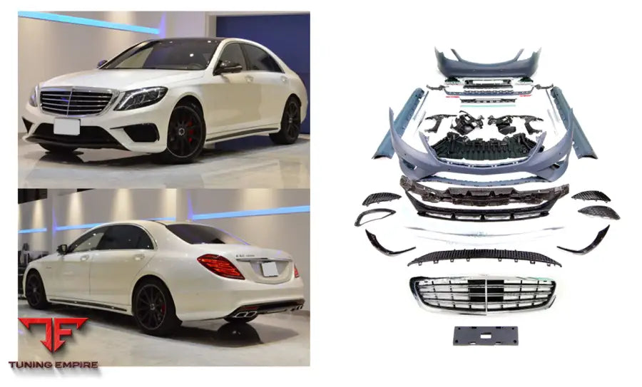 MERCEDES BENZ S-CLASS W222 S63 AMG STYLE BODY KIT
