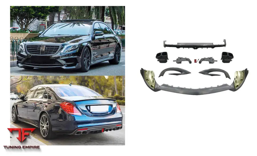 MERCEDES BENZ S-CLASS W222 S63 S65 B700 STYLE BODY KIT