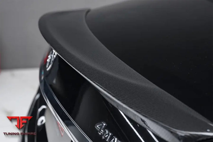 MERCEDES BENZ S CLASS W222 SEDAN S63 S65 AMG RT STYLE CARBON FIBER TRUNK SPOILER BSD