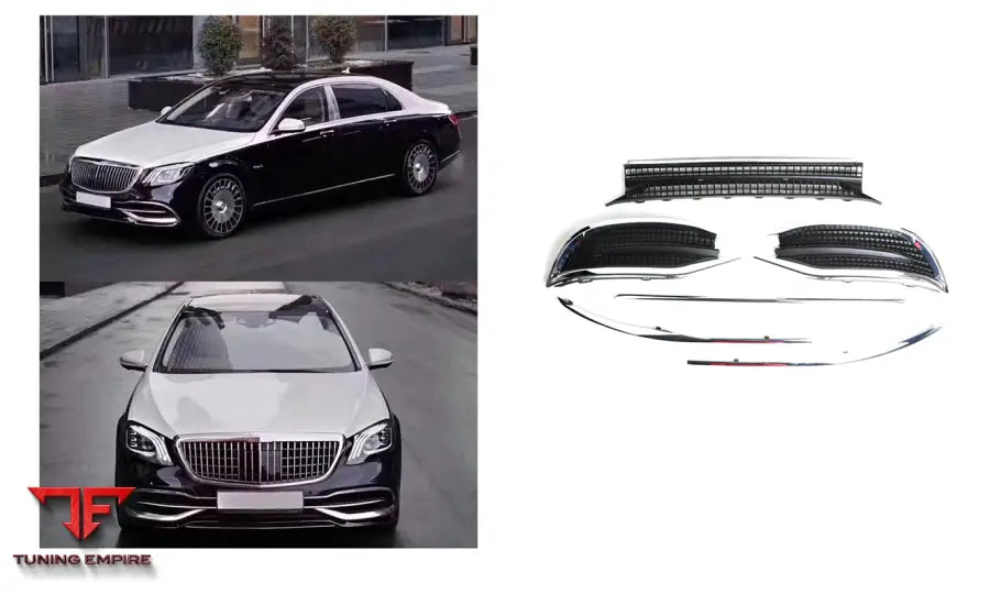 MERCEDES BENZ S-CLASS W222 TO MBH STYLE SMALL BODY KIT
