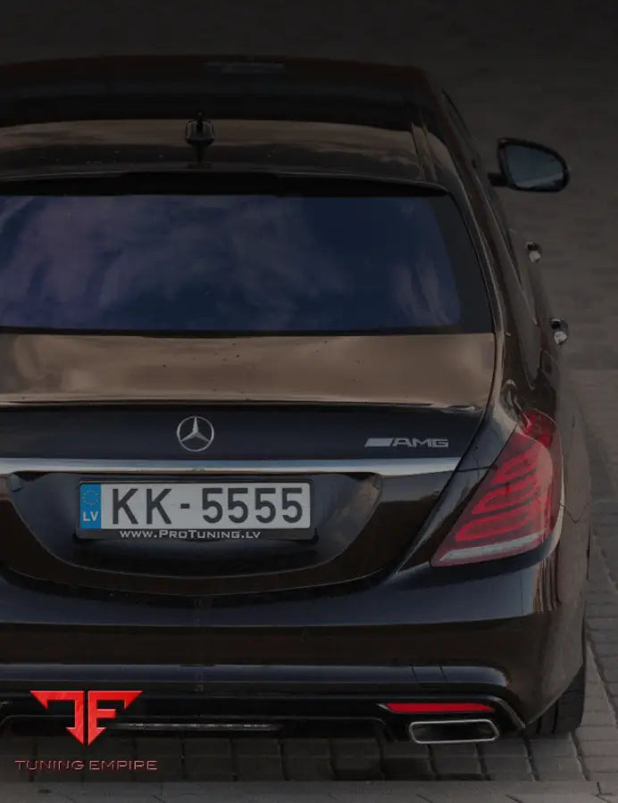 MERCEDES-BENZ S-CLASS W222 TRUNK SPOILER SPORT STYLE CARBON - Price on request - Body Kit