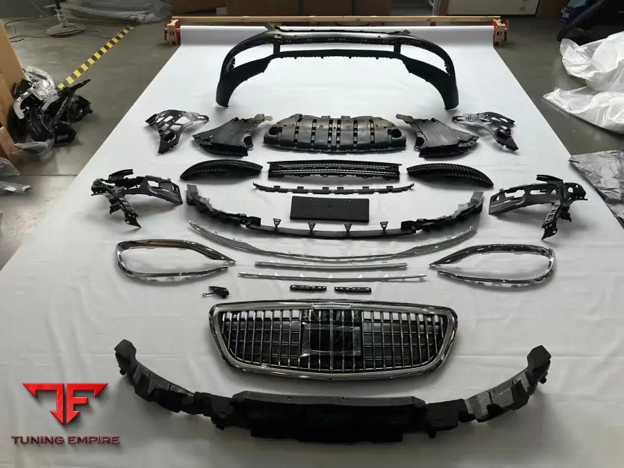 MERCEDES BENZ S CLASS W222 UPGRADE TO W222 MAYBACH BODY KIT