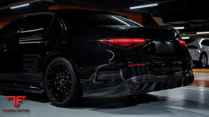 MERCEDES-BENZ S-CLASS W223 2020 + DRY CARBON REAR DIFFUSER WITH EXHAUST TIPS