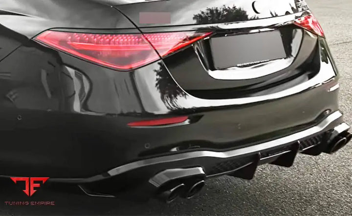 MERCEDES BENZ S-Class W223 2021 + FRONT LIP SPOILER REAR DIFFUSER EXHAUST TIPS BODY KIT