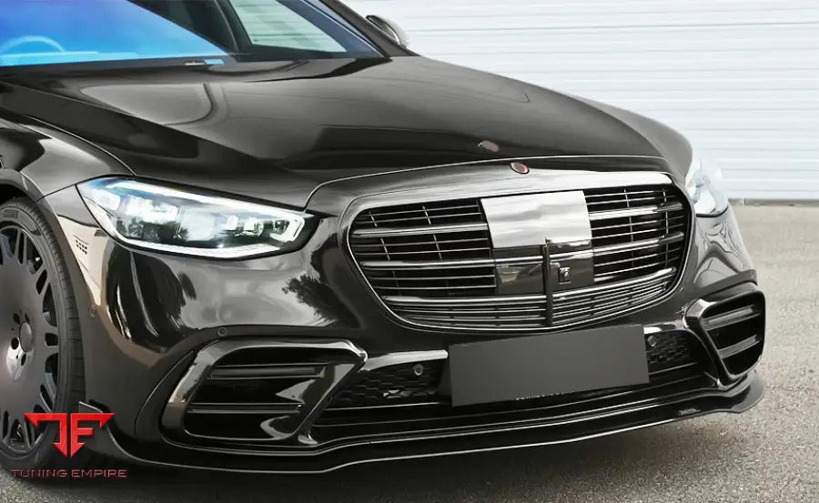 MERCEDES BENZ S-Class W223 2021 + FRONT LIP SPOILER REAR DIFFUSER EXHAUST TIPS BODY KIT