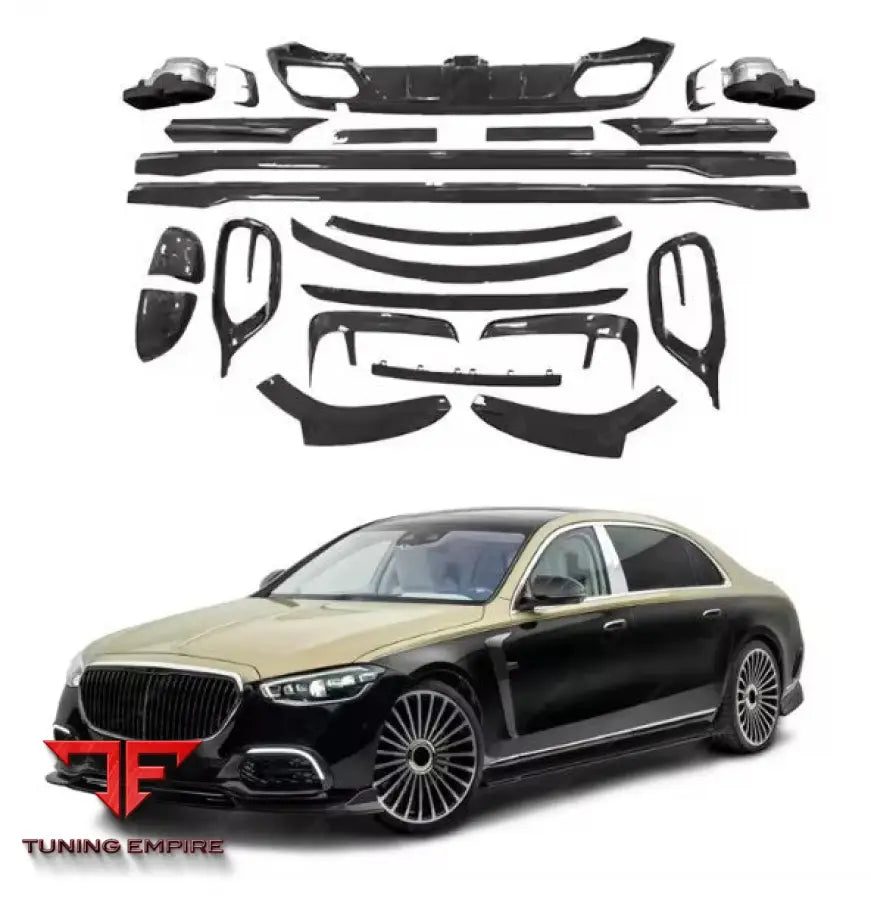 MERCEDES BENZ S CLASS W223 CARBON FIBER PARTS