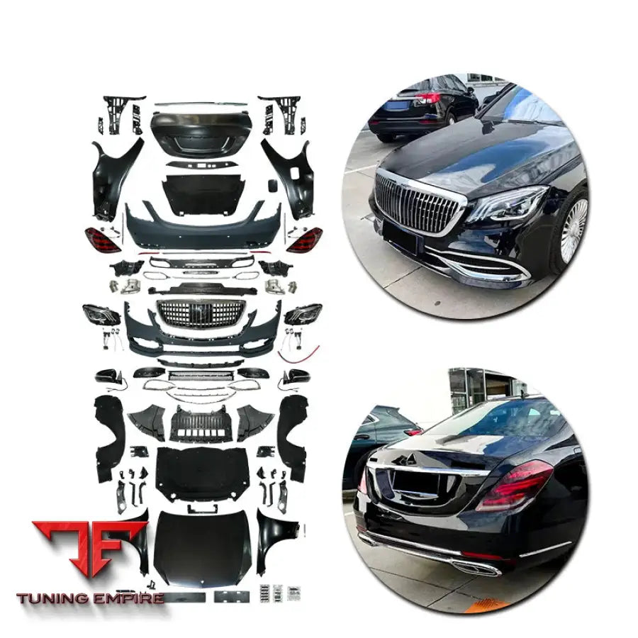 MERCEDES-BENZ S(W221) UPGRADE TO W222 BODY KIT 2008-2013Y